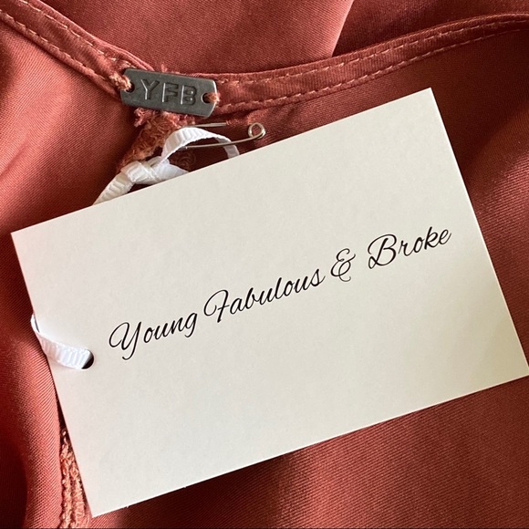 YOUNG FABULOUS & BROKE DRESS size small - Picture 10 of 10